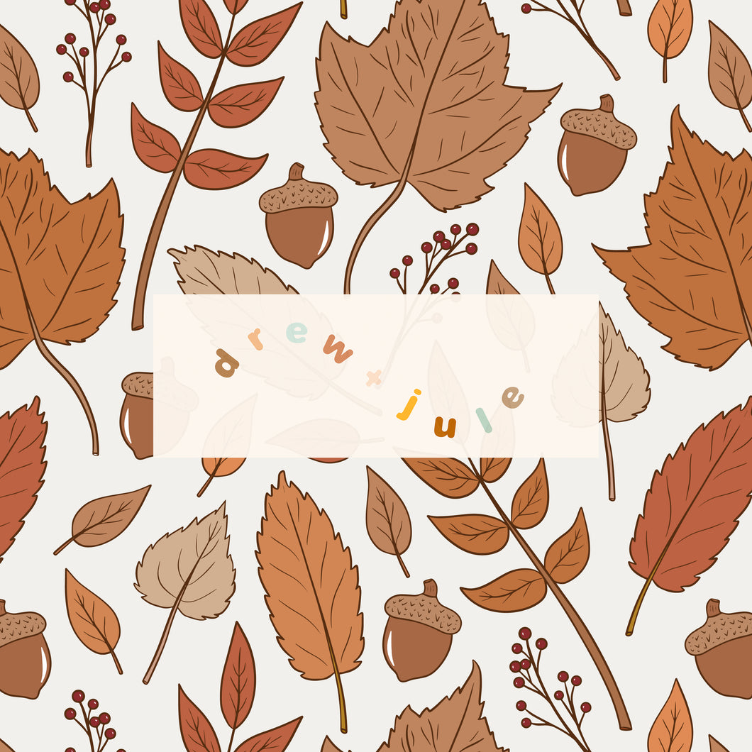Fall Foliage | Seamless Pattern