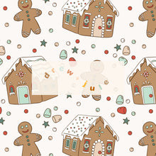 Load image into Gallery viewer, Gingerbread House | Seamless Pattern
