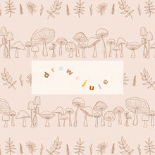 Load image into Gallery viewer, Mushroom Stripes (Pink) | Seamless Pattern
