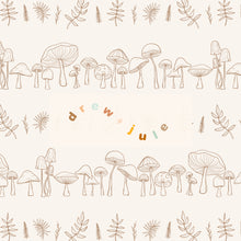 Load image into Gallery viewer, Mushroom Stripes | Seamless Pattern
