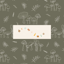 Load image into Gallery viewer, Mystical Mushrooms (Forest) | Seamless Pattern
