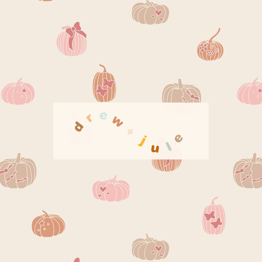 Pretty Little Pumpkins | Seamless Pattern