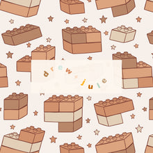 Load image into Gallery viewer, Blocks (Neutral) | Seamless Pattern
