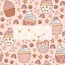 Load image into Gallery viewer, Cupcakes (Pink) | Seamless Pattern

