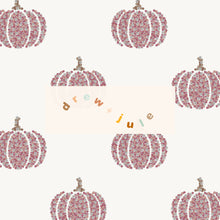 Load image into Gallery viewer, Floral Pumpkins | Seamless Pattern
