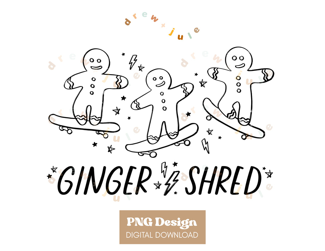 Ginger Shred | PNG Design