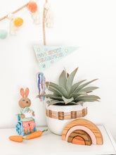 Load image into Gallery viewer, Hoppy Vibes &amp; Egg Hunt Champion | Printable Pennant Flags
