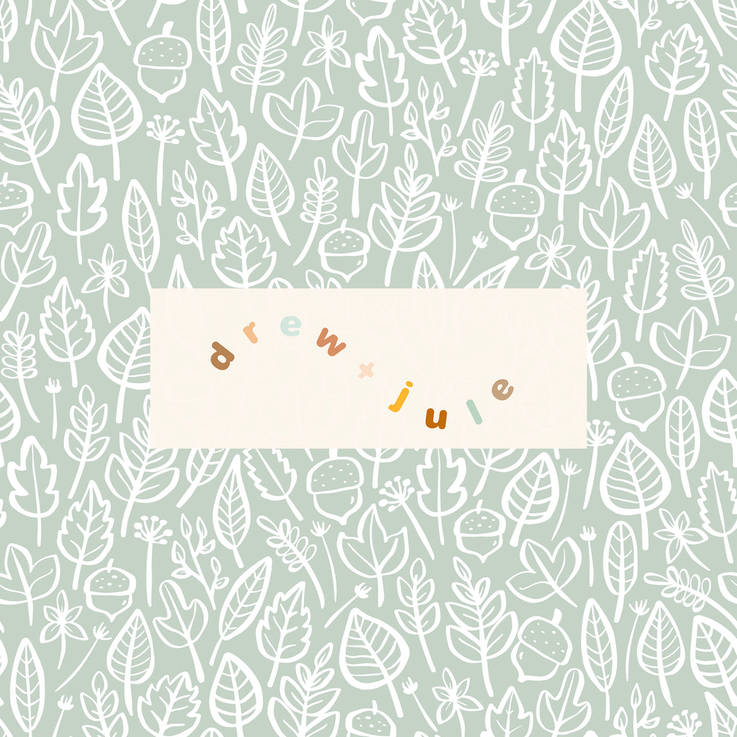 Little Leaves (Eucalyptus) | Seamless Pattern