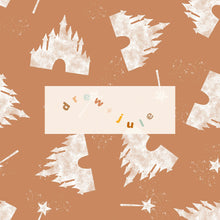 Load image into Gallery viewer, Magical Castles - Earthy Colors | Seamless Design
