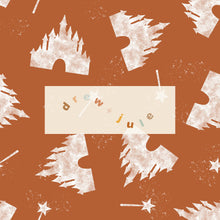 Load image into Gallery viewer, Magical Castles - Earthy Colors | Seamless Design

