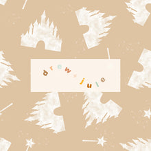 Load image into Gallery viewer, Magical Castles - Earthy Colors | Seamless Design
