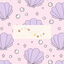 Load image into Gallery viewer, Mermaid Shells | Seamless Pattern
