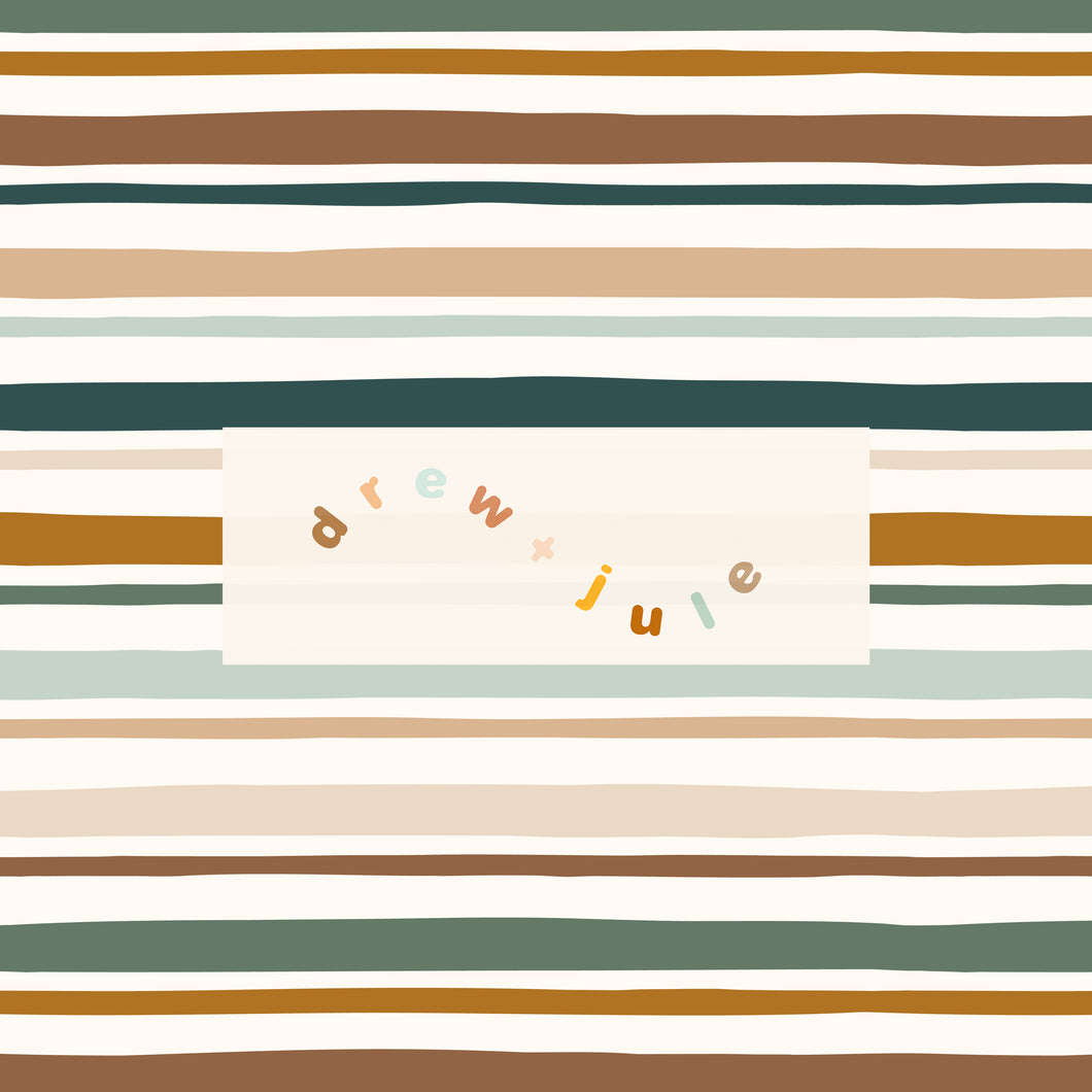 Imperfect Stripes (Cool) | Seamless Pattern