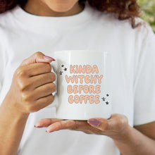 Load image into Gallery viewer, Kinda Witchy Before Coffee (Text) | 2 PNG Designs
